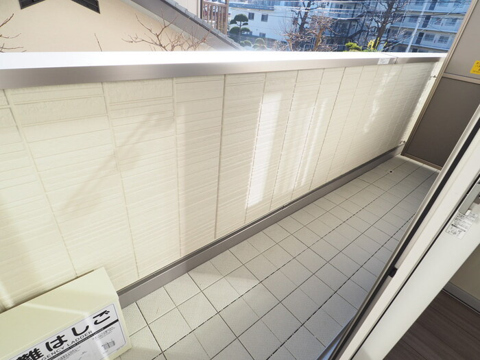 ＳIGNATURE武蔵中原のバルコニー