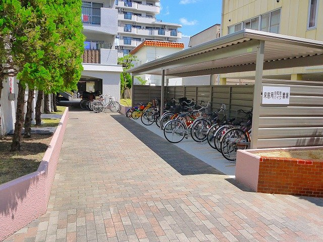 グリーンコーポ奈良第2二番館のその他共用部分|駐輪場です