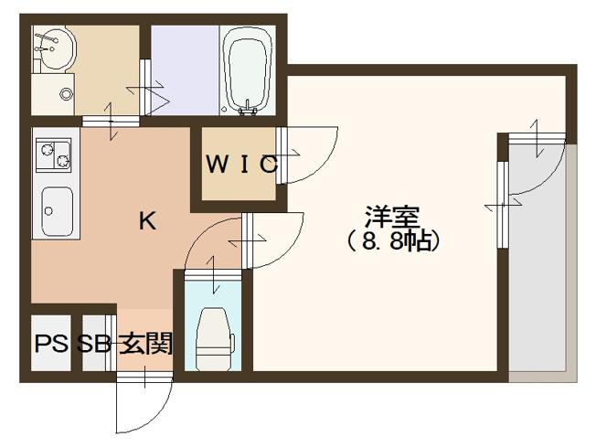【間取り】 | Fujipalace セ・パルティ住之江壱番館