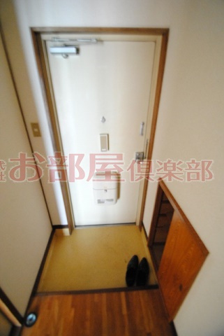 ABCハイツの玄関|きれいな玄関です