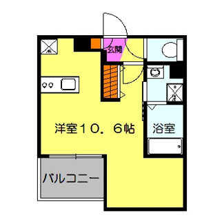 【間取り】 | アマランサス | ゆったり使える広めのお部屋☆Wi-Fi使い放題です♪