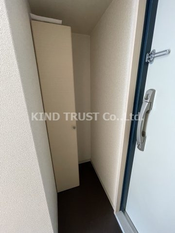 ネオシティ天神橋の収納|専用の収納スペースです