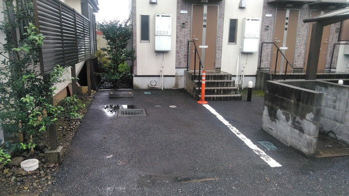 モンテミューレの駐車場
