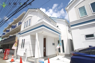 【外観】 | 海老名市上今泉3丁目　新築戸建て　全２棟　【仲介手数料無料】 | 建物完成しました♪　内見可能です☆