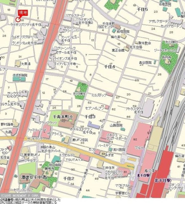 【地図】 | ワコーレ北千住