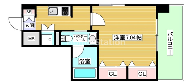 【間取り】 | S-FORT西九条