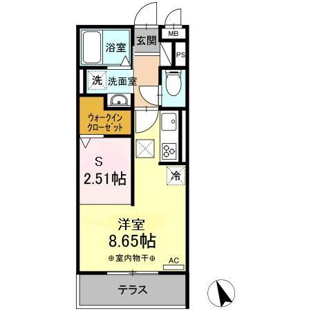 【間取り】 | エスペランサＳⅧ