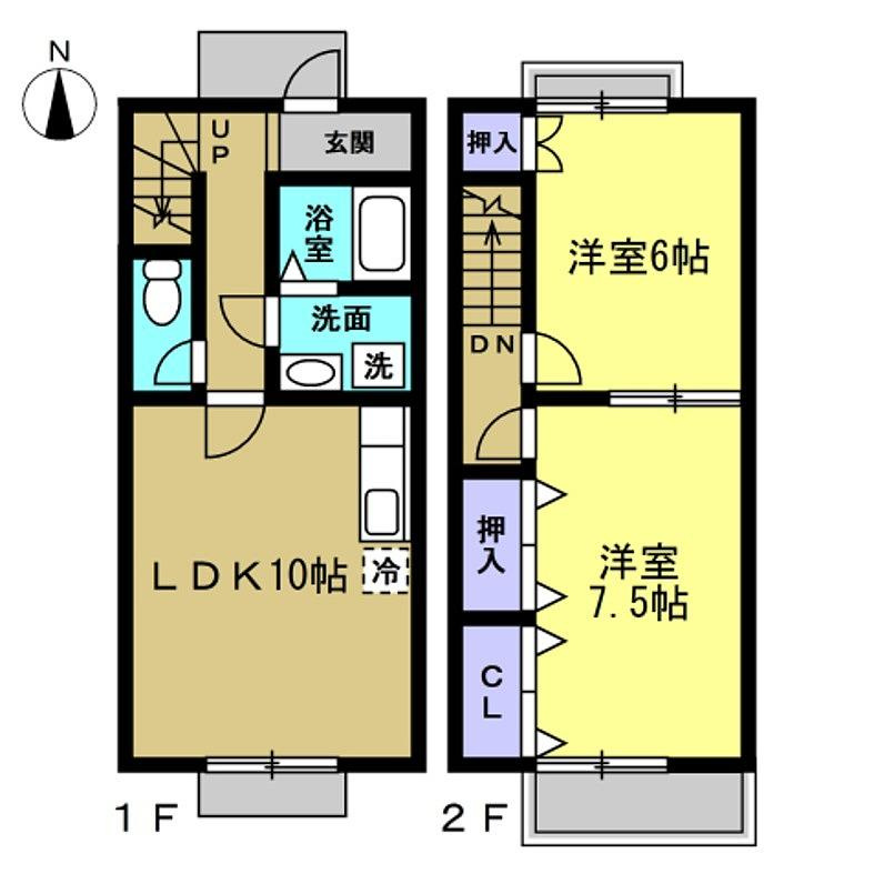 DUPLEX伊藤の間取り