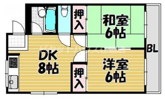 【間取り】 | メゾン深野Ⅰ