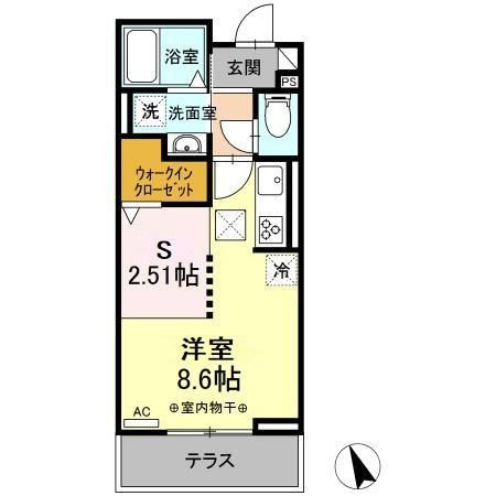 【間取り】 | エスペランサＳⅧ