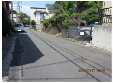 【前面道路含む現地写真】 | 藤沢市本町１丁目　売地