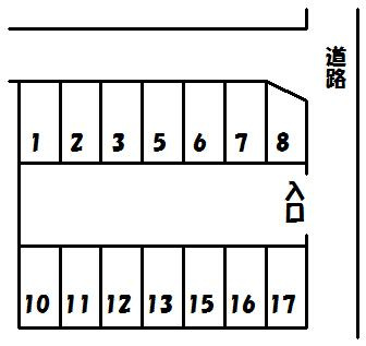 戸頭第6駐車場の間取り