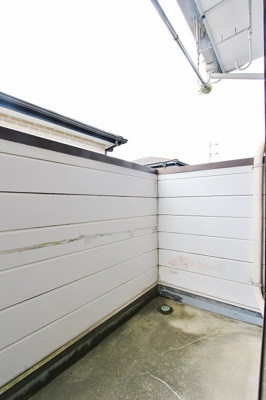 【バルコニー】 | コーポみやび | 陽当たり良好なバルコニーです