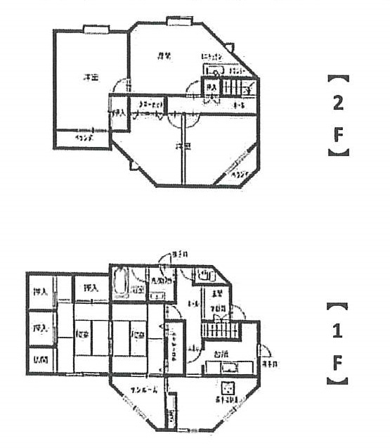 加古郡稲美町国安　中古戸建の間取り|5ＬＤＫ＋DK+サンルームです。