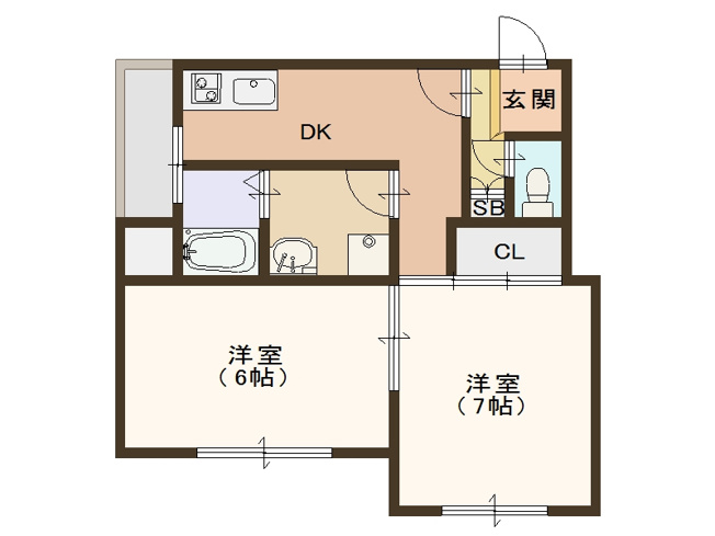【間取り】 | 大成マンション