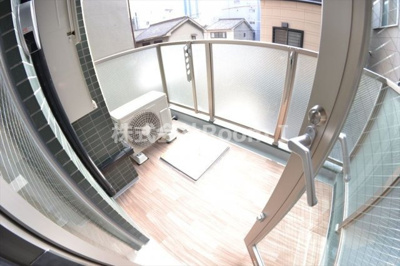 【バルコニー】 | プレサンス玉造駅前ルージュ | バルコニー付きです