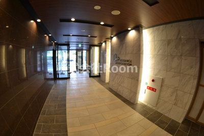 【エントランス】 | プレサンス玉造駅前ルージュ | 落ち着いたエントランスです