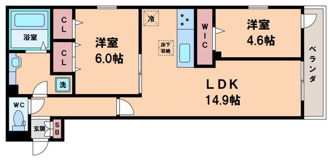 【間取り】 | La Mia Casa上住吉
