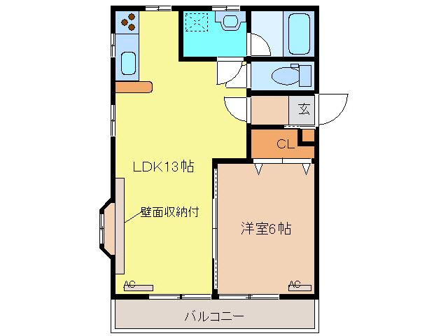 【間取り】 | パラシオンⅡ