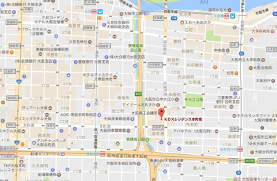 【地図】 | ＫＤＸレジデンス本町橋