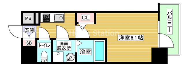 【間取り】 | エスリード福島レジデンス