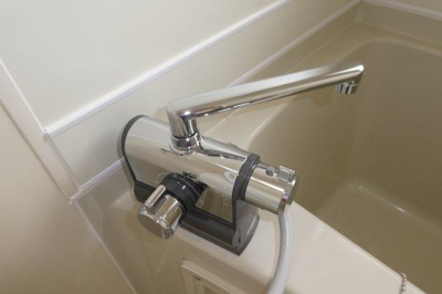 【浴室】 | 中山コーポ１ | サーモスタッド付き水栓