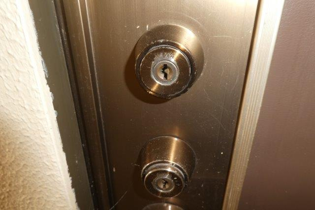 中山コーポ１のセキュリティ|ダブルキー