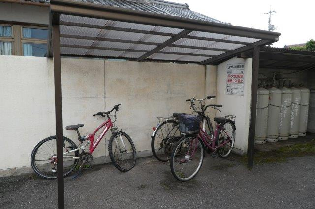 中山コーポ１のその他共用部分|自転車置き場