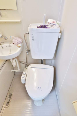 【トイレ】 | ヤングハイツ | 落ち着いた色調のトイレです