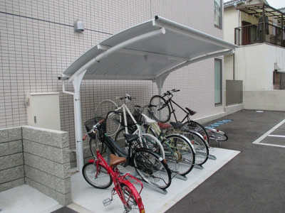 【エントランス】 | ツインパラスⅠ | 駐輪場です