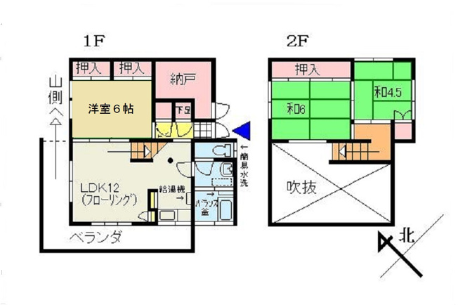 【間取り】 | 佐久高原荒船別荘地