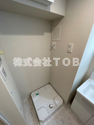 【設備】 | メディオ上北沢 | 洗濯機置き場