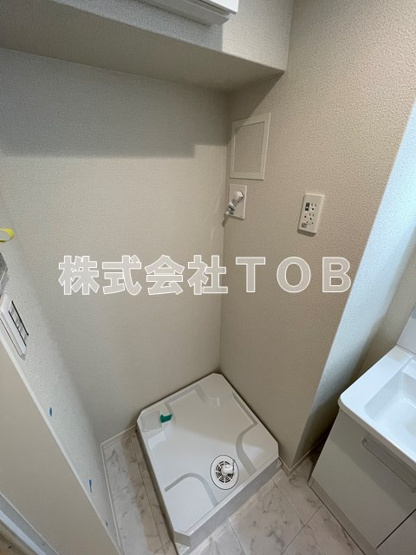 【設備】 | メディオ上北沢 | 洗濯機置き場