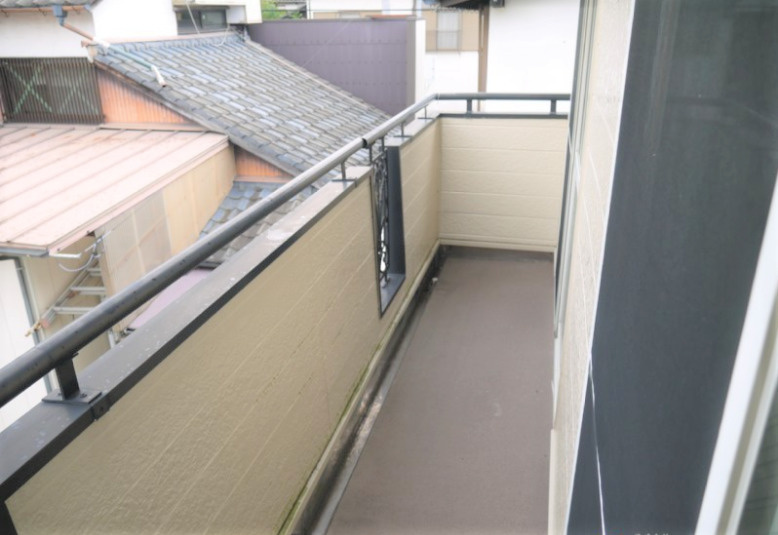 カーサ京町のバルコニー|バルコニー付きです