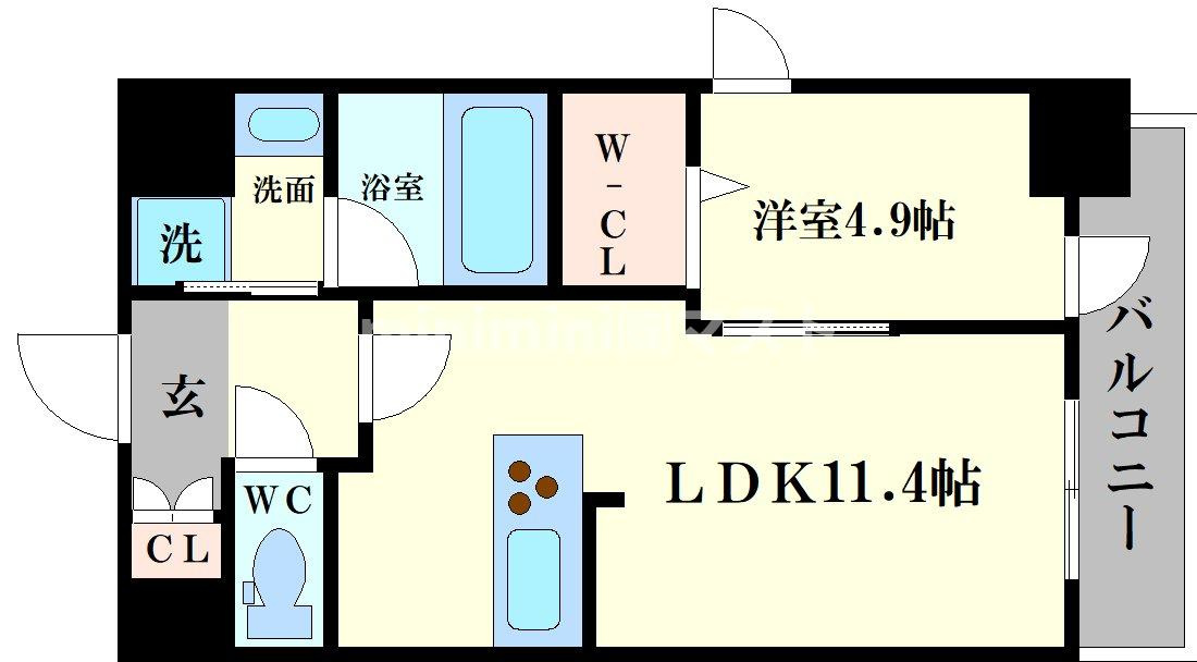 KOUKEN　BLDG.の間取り
