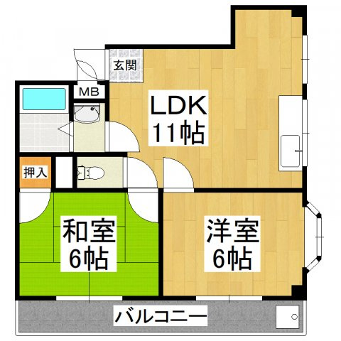 【間取り】 | グランスカイマンション