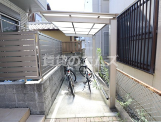 【その他共用部分】 | ハイム東比恵の駐輪場