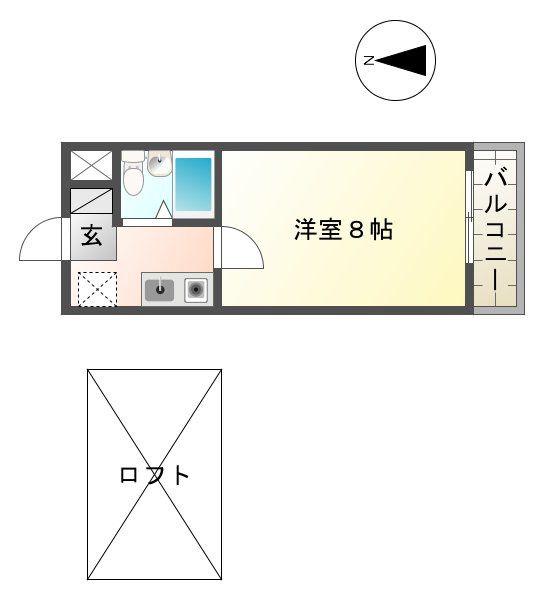 ヨーロピアン16Bの間取り