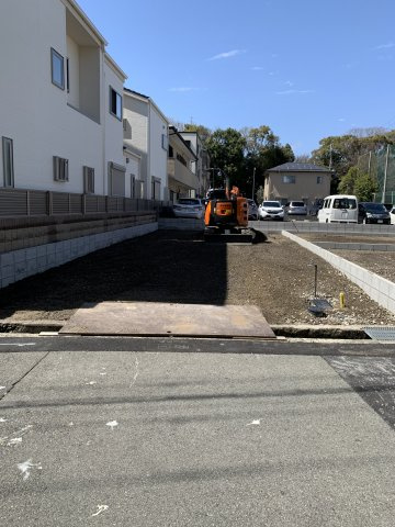 利倉西　3号地の前面道路含む現地写真|3号地付近