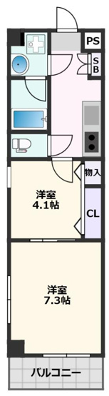 【間取り】 | センターポイント吉志部