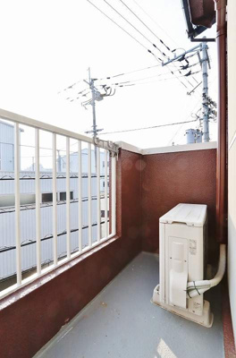 【バルコニー】 | 浜口マンション | 落ち着いた時間を過ごせるバルコニーです