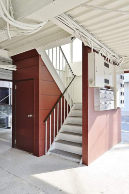 【エントランス】 | 浜口マンション | 毎日通るエントランスはこのようになっています