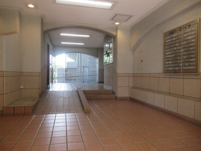 【エントランス】 | 小阪パークハイツ1号棟（河内小阪賃貸） | 毎日通るエントランスはこのようになっています