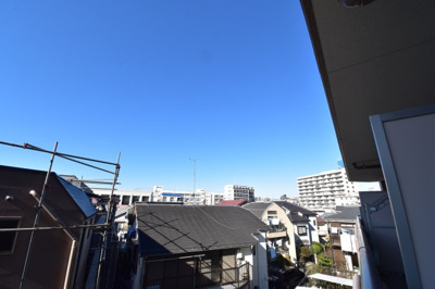 【展望】 | クリオ中村橋弐番館 | 景色を遮るものがないと、陽の光を長い時間浴びられます。空気も澄んでいるように感じますね。