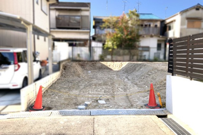 【外観】 | 城陽市寺田宮ノ谷　注文建築　建築条件なし　土地 | 2024年春開業予定のアウトレット建設用地が車で約8分にあります。楽しみですね♪