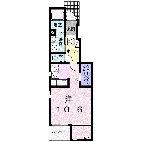フジマーレⅡの間取り|間取図