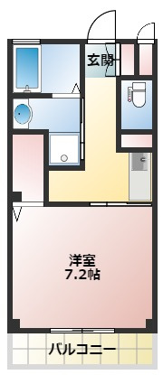 プリモサージュ神宮東の間取り