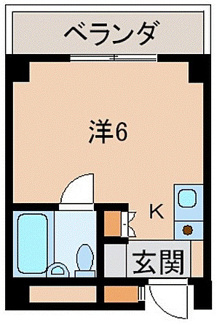 【間取り】 | 《鉄骨造9.65％☆》和歌山市伝法橋南ノ丁一棟マンション