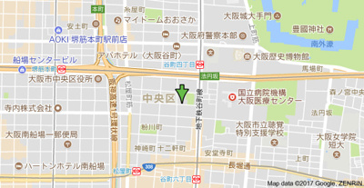 【地図】 | スワンズシティ谷町モデルノ