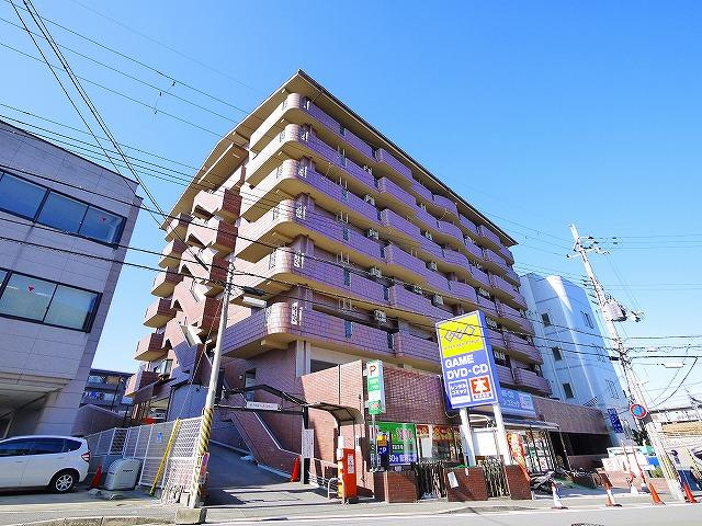 OMマンション東生駒の外観|外観もきれいです